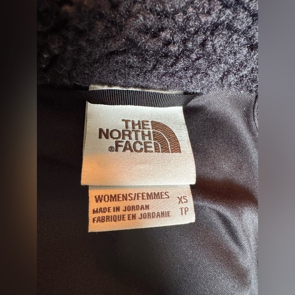 The North Face Ridge Fleece Teddy Full Zip Women's size XSmall Black - Picture 7 of 8